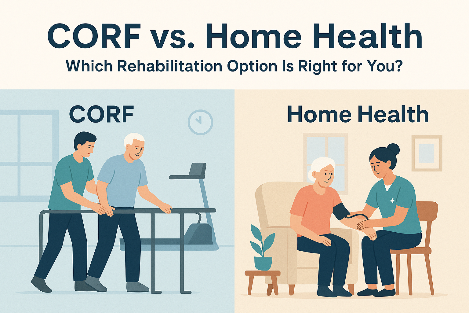 CORF vs. Home Health